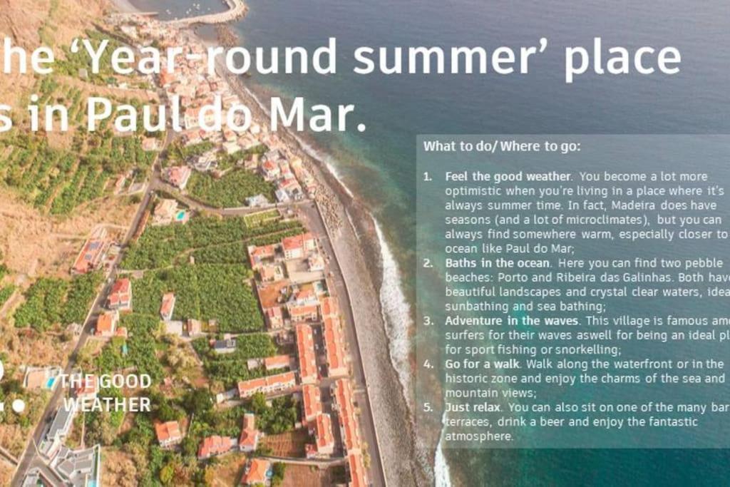 O Pomar - A Quiet Sunny Place With Amazing Sea Views بول دو مار المظهر الخارجي الصورة